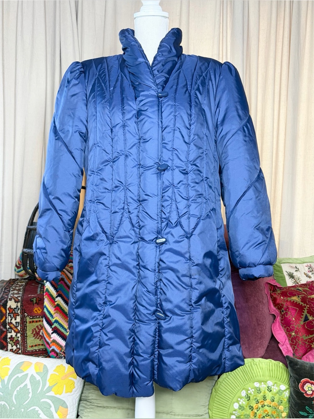 70s Sears Quilted Puffy Parka
